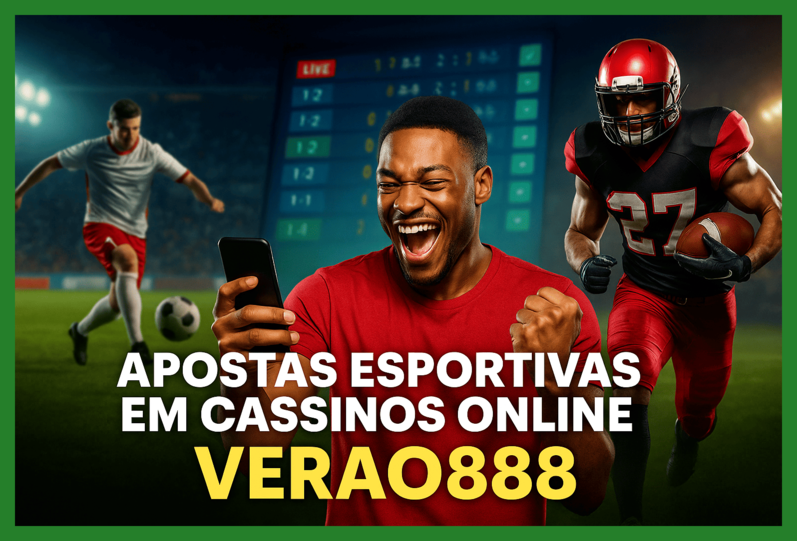 Aposte em apostas esportivas no cassino online VERAO888