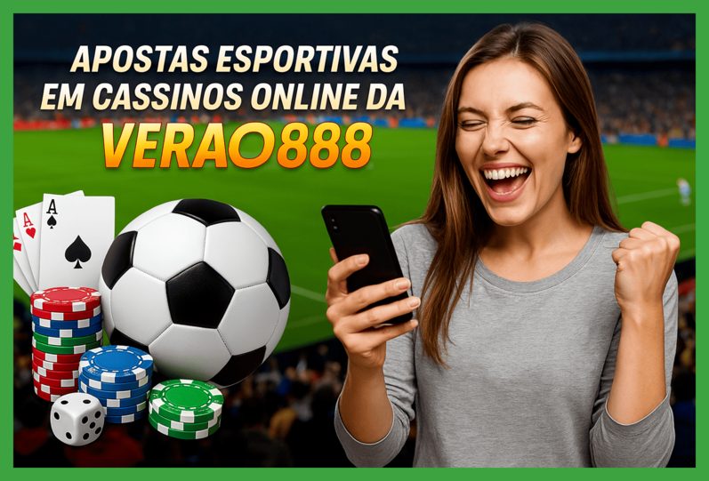 Apostas esportivas no cassino online VERAO888