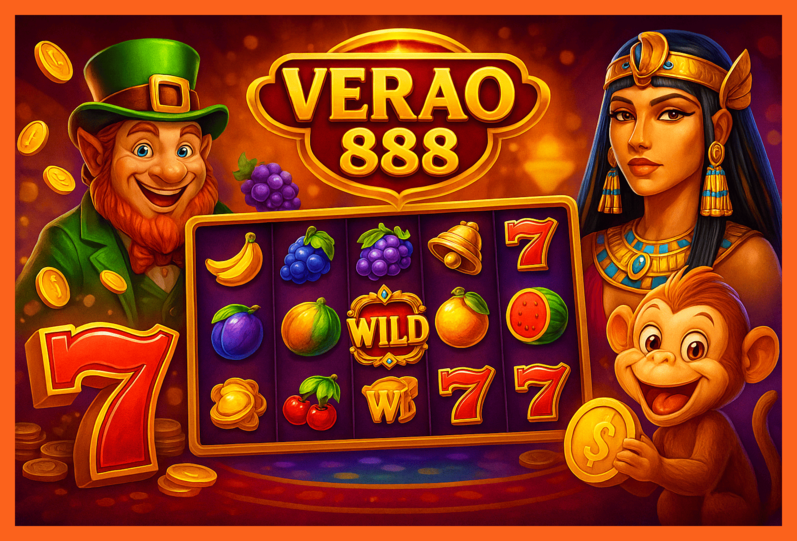 Explore o mundo das slot machines no VERAO888 Casino